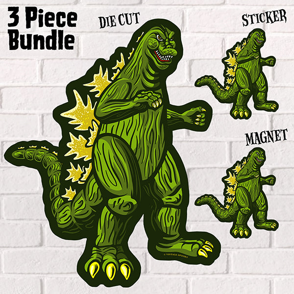 Godzilla 3 Piece Bundle