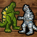 Godzilla & Mecha Godzilla Vinyl Sticker Combo Pack