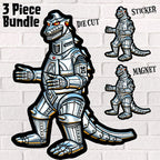 Mecha Godzilla 3 Piece Bundle