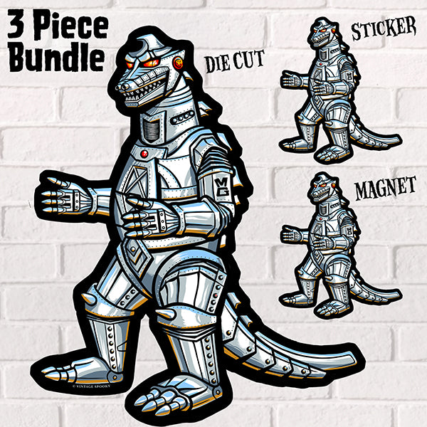 Mecha Godzilla 3 Piece Bundle
