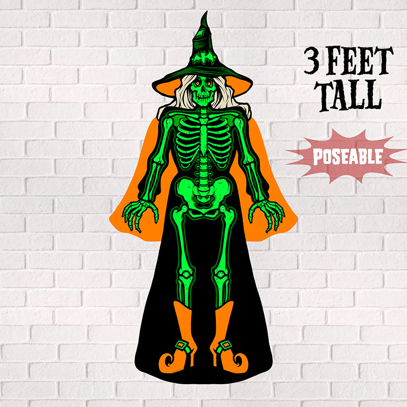 Witch Ghost Joined Cutout
