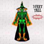 Witch Ghost Joined Cutout