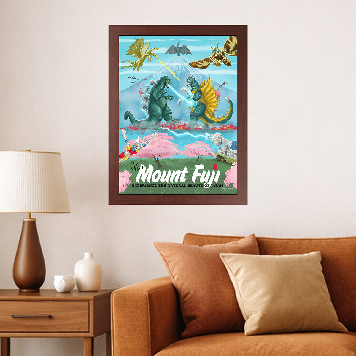 Kaiju Travel Poster
