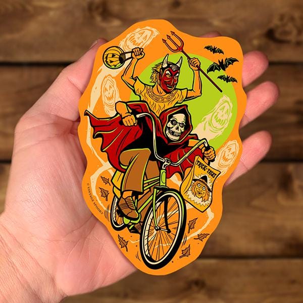 I Remember Halloween Sticker