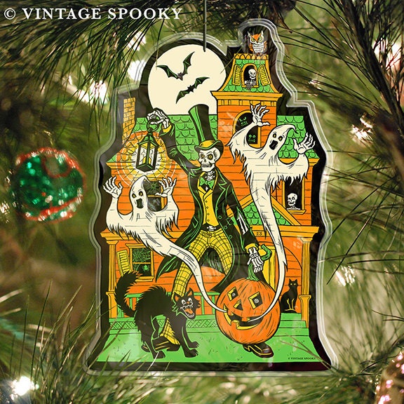 Haunted House Ornament