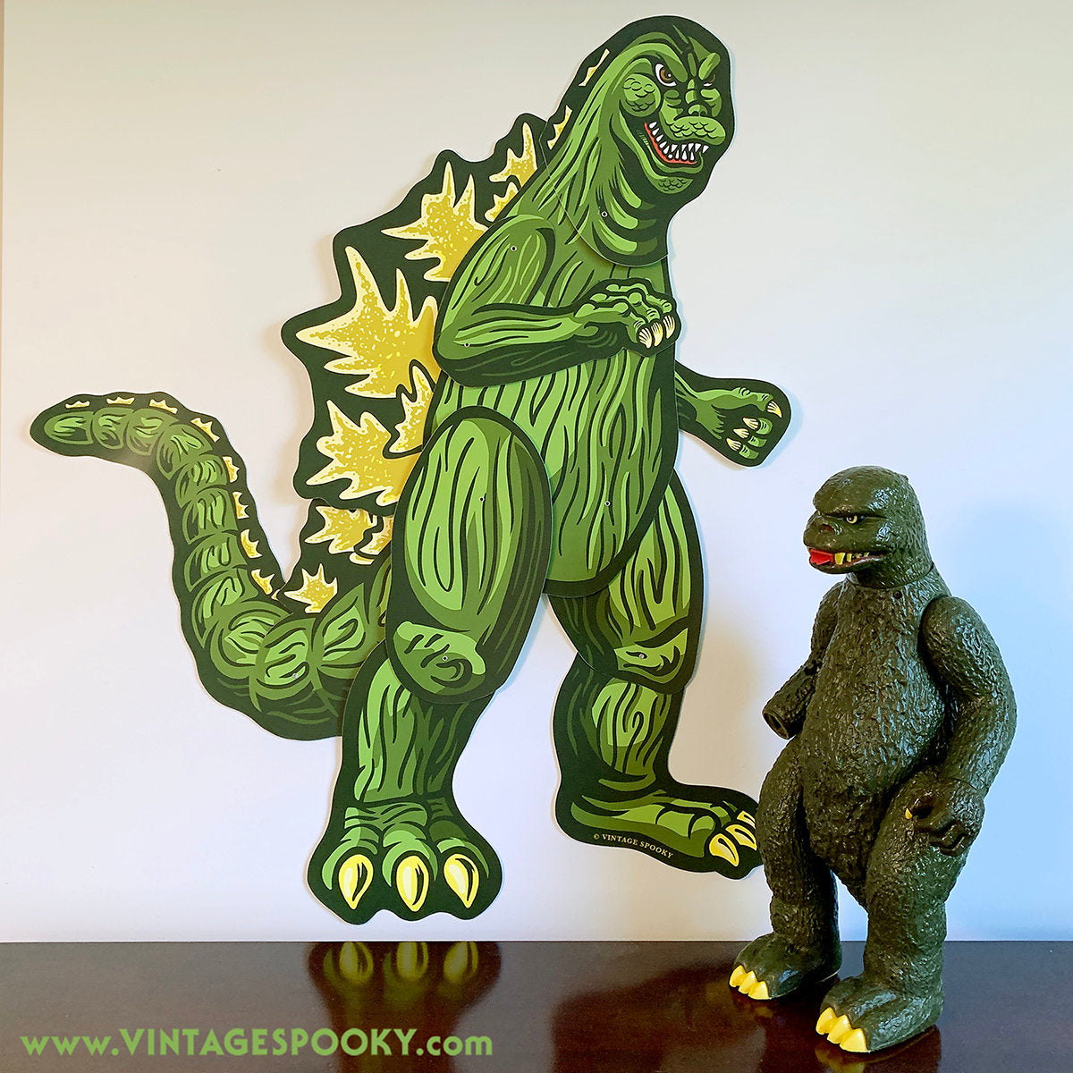 3' Godzilla Jointed Cutout