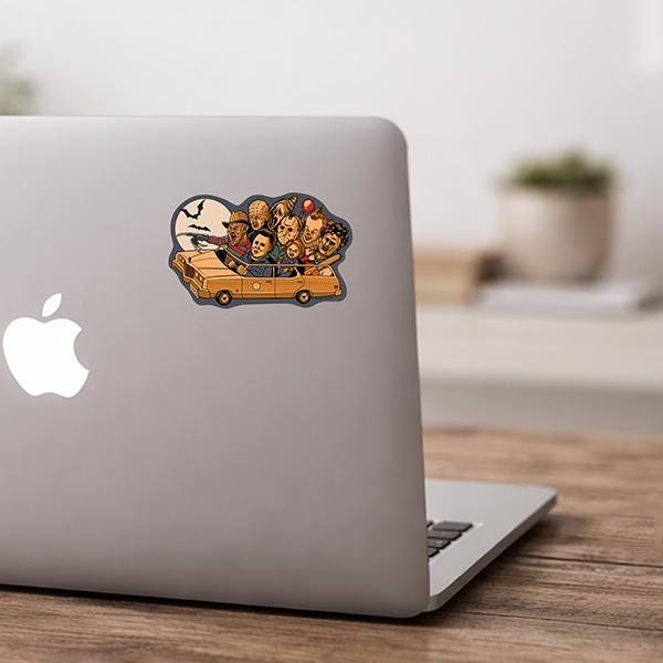 Killer Carpool Sticker