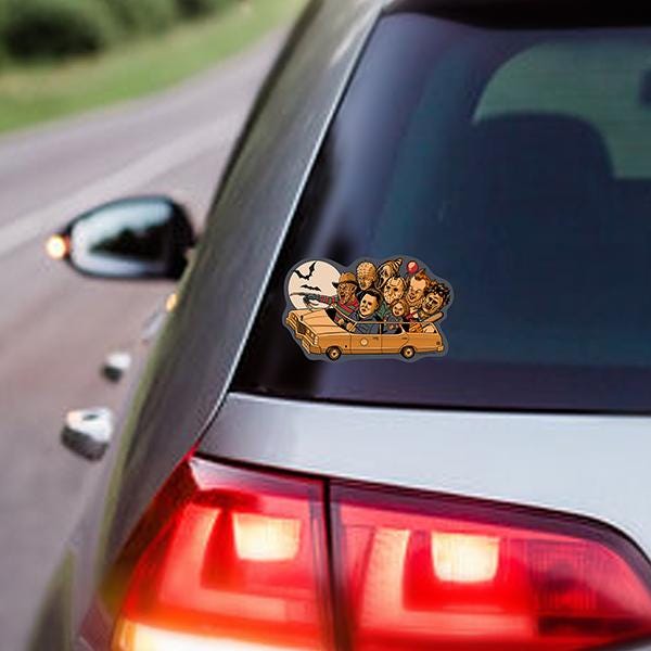 Killer Carpool Sticker