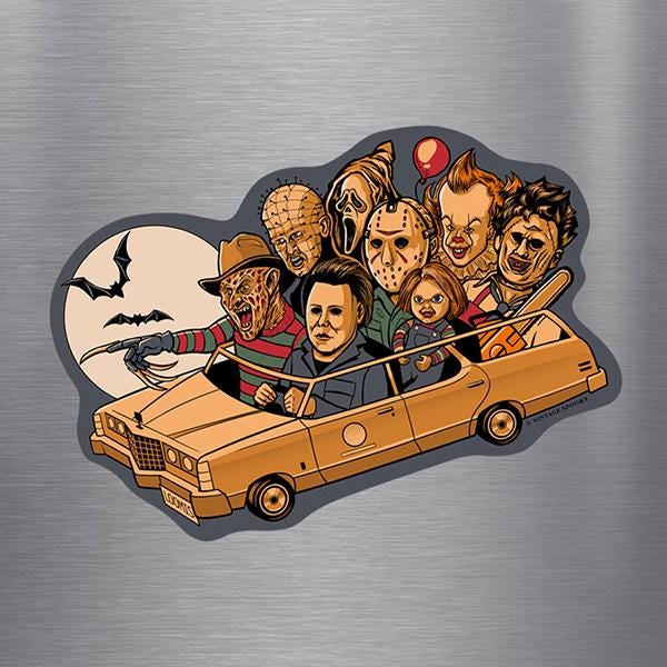 Killer Carpool Magnet