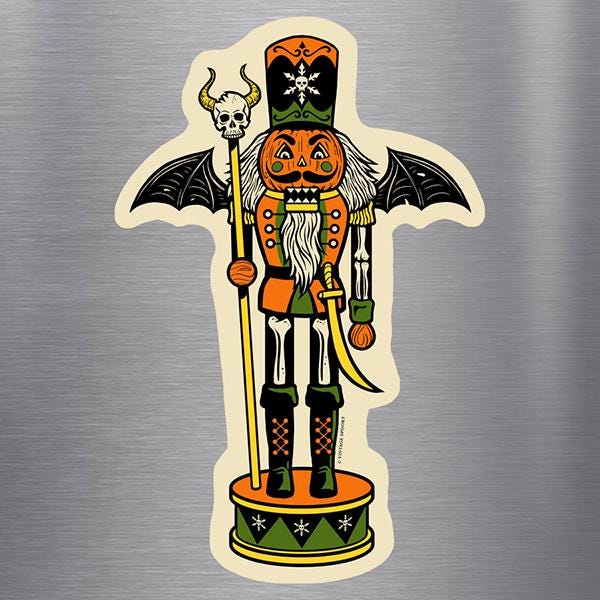 Creepy Cracker Magnet