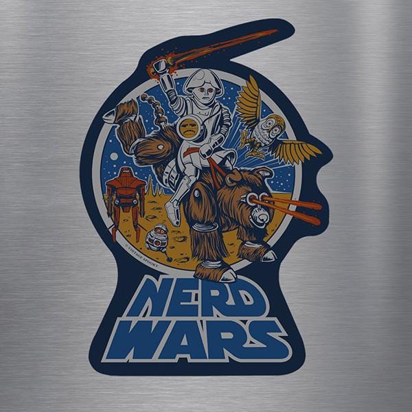 Nerd Wars Magnet