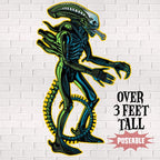 3' Xenomorph Jointed Cutout