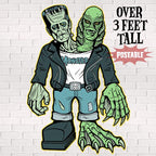 3' Double Trouble Jointed Cutout