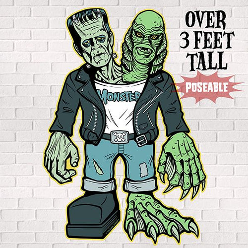 3' Double Trouble Jointed Cutout