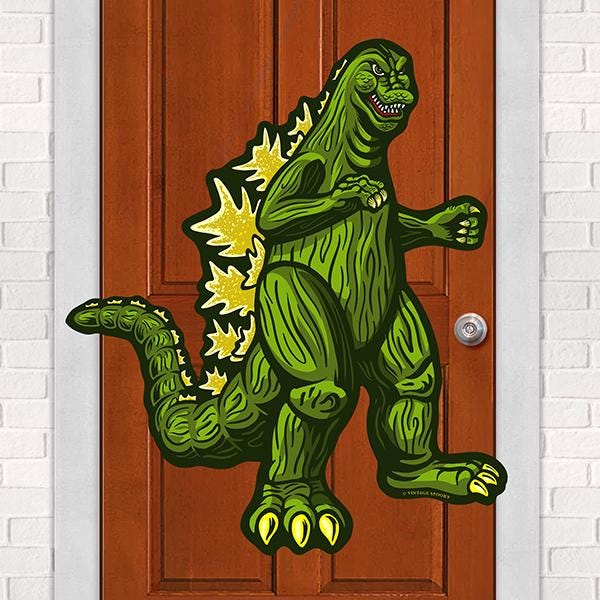 3' Godzilla Jointed Cutout