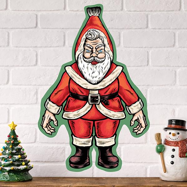 Vintage Santa Doll Diecut