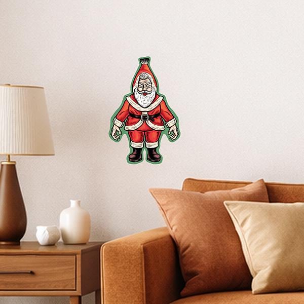 Vintage Santa Doll Diecut