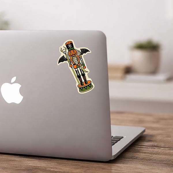 Creepy Cracker Sticker