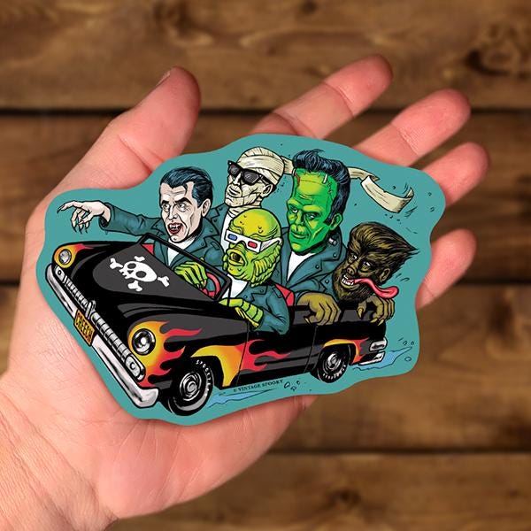 Monster Mash Sticker