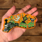 Spooky Train Sticker