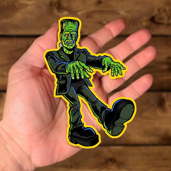 Frankenstein Sticker