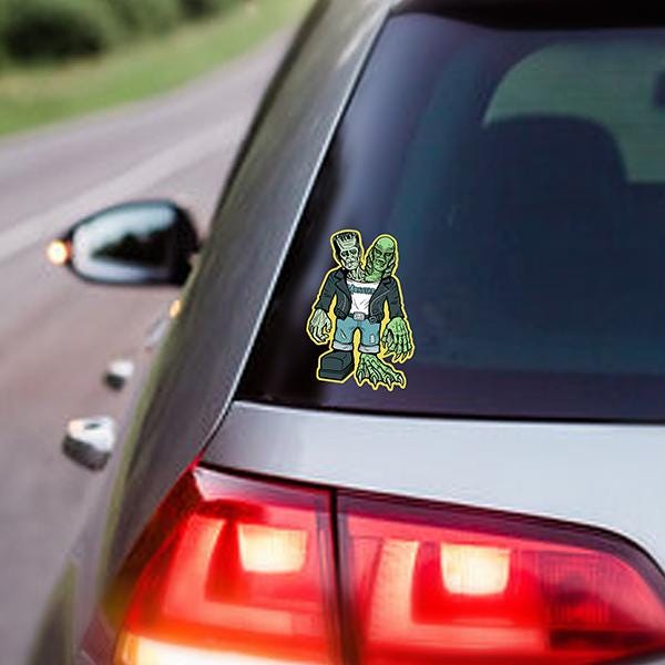 Double Trouble Sticker