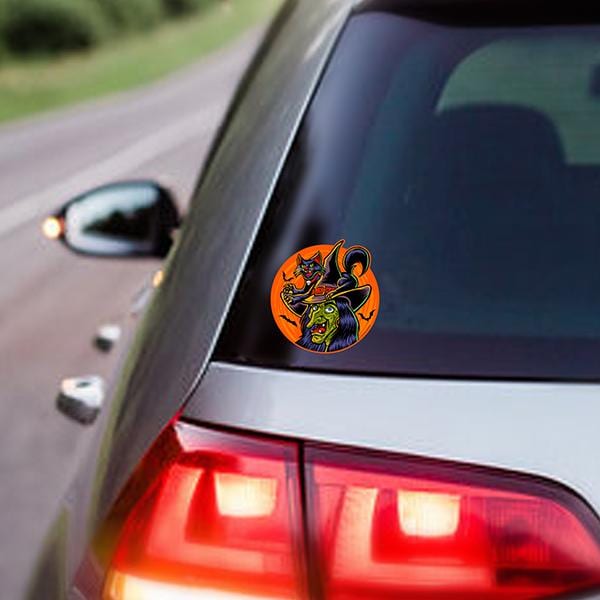 Witch Face Sticker