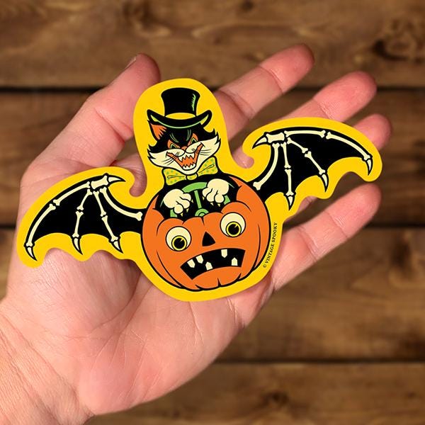 Fright Flyer Sticker