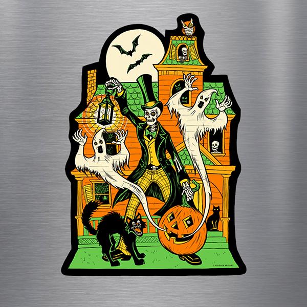 Haunted House Magnet