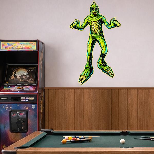 3' Sleestak Jointed Cutout