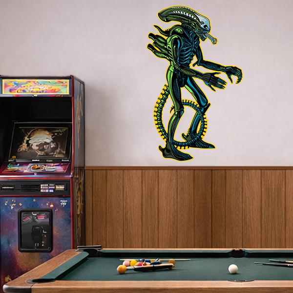 3' Xenomorph Jointed Cutout
