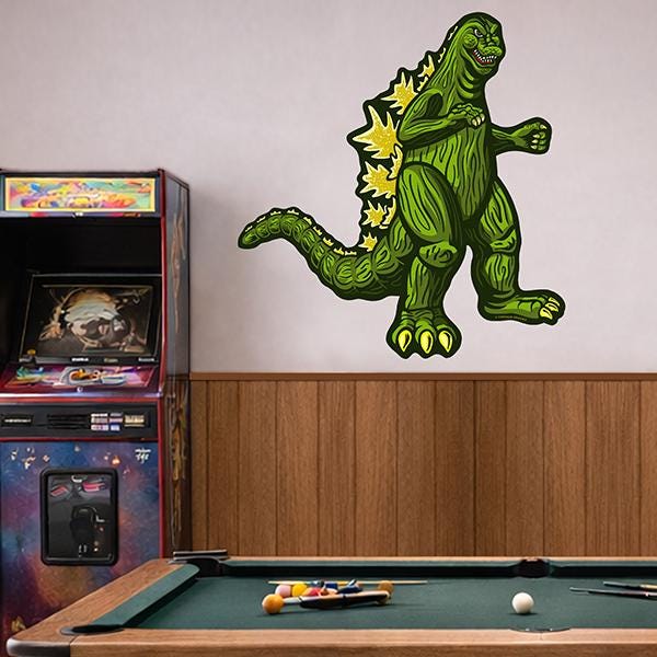 3' Godzilla Jointed Cutout