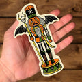 Creepy Cracker Sticker