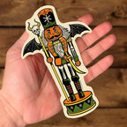 Creepy Cracker Sticker