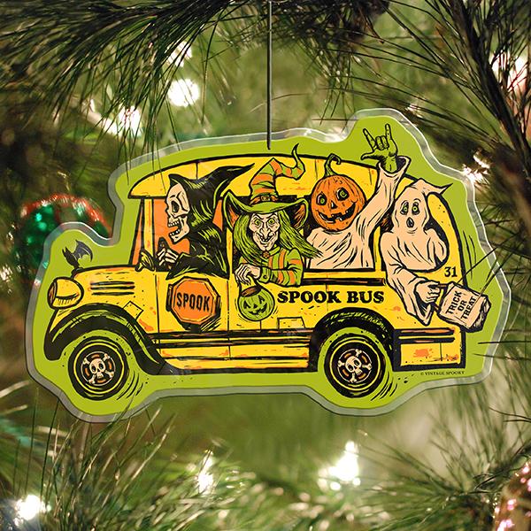 Spook Bus Ornament