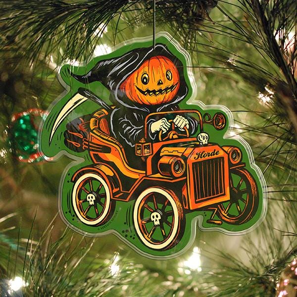 Reaper Racer Ornament